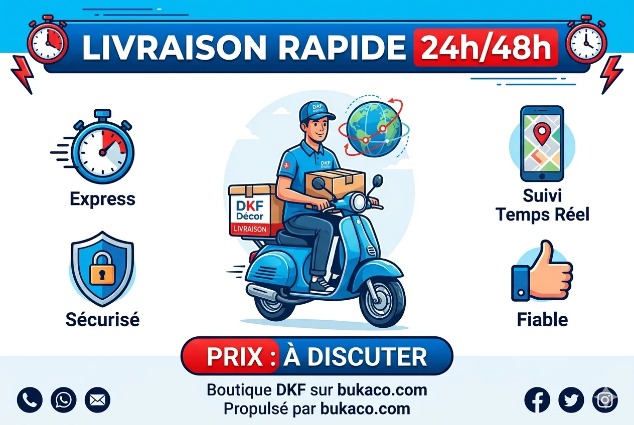 Livraison rapide 24h / 48h