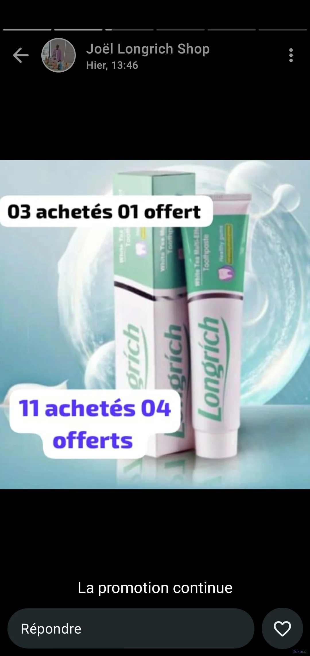 dentifrice médicale longrich - 3