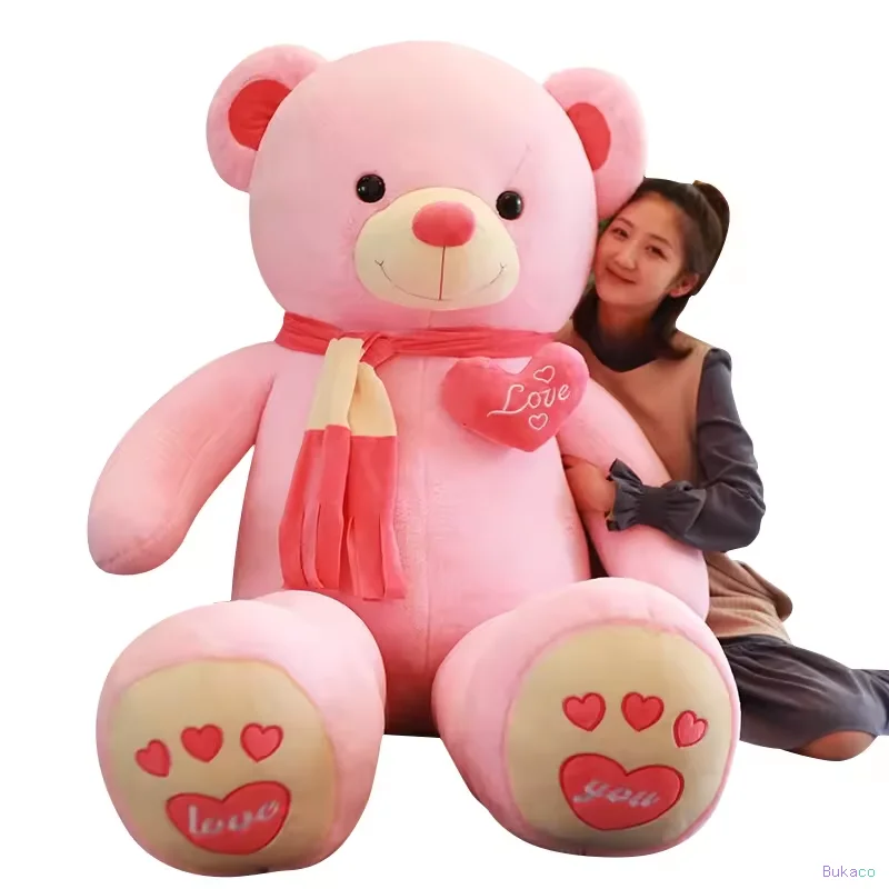 Ours en Peluche Géant d'Usine, Grande Taille 120cm, Décorations de Chambre, Gros Ours en Peluche Géant, Vente en Gros d'Ours en Peluche Géants - 4
