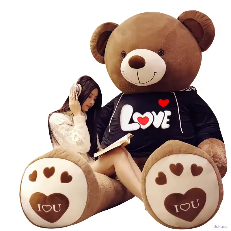Ours en Peluche Géant d'Usine, Grande Taille 120cm, Décorations de Chambre, Gros Ours en Peluche Géant, Vente en Gros d'Ours en Peluche Géants - 5